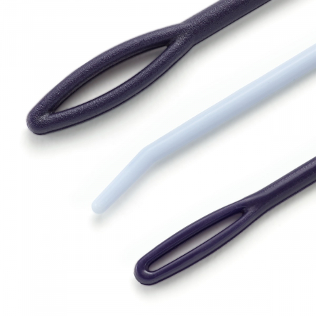 Ace de cusut - Set 3 ace plastic pentru lana si asamblare tricotaje, PRYM, 124100