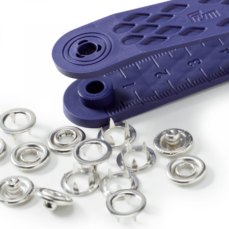 Capse nasturi fermoare - Set capse 18mm, pentru materiale subtiri si stretch, Prym, 390195