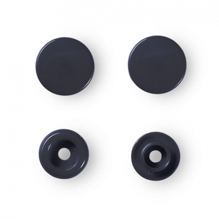 Capse nasturi fermoare - Set capse plastic (30 perechi) de 12,4 mm albastru marin 393102 Prym