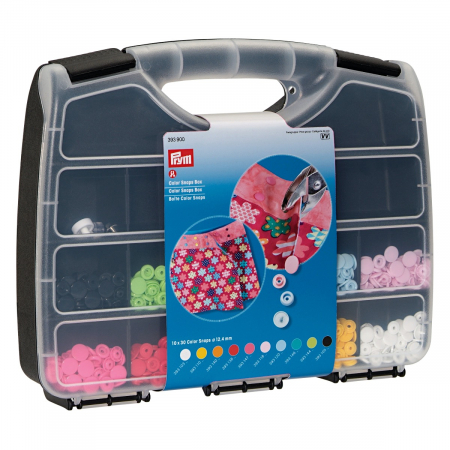 Mercerie - Set capse plastic color snaps, Prym, cod 393900