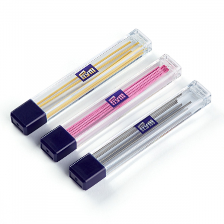 Creioane marker lupa - Set rezerve mine pentru creion, de 0.9 mm, culori asortate, Prym