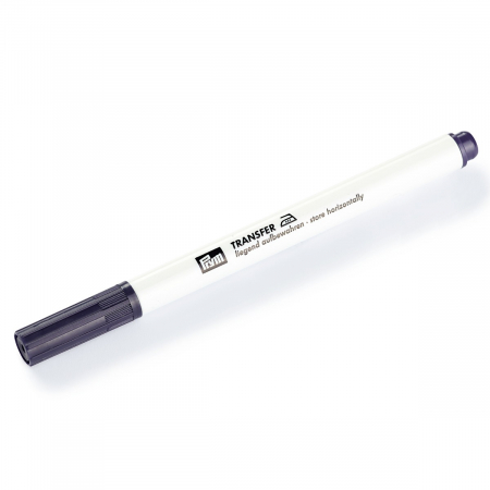 Creioane marker lupa - Stilou pentru transfer permanent de modele/broderii pe textile, cartus violet Prym