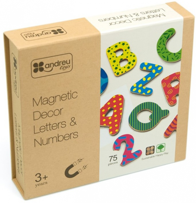 Cifrele si litere magnetice decorative [2]
