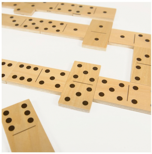 Joc de lemn 2 in 1, Puzzle si Domino cu animale [5]