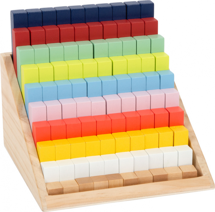 Matematica pentru cei mici cu bete mari colorate din lemn, XL [2]