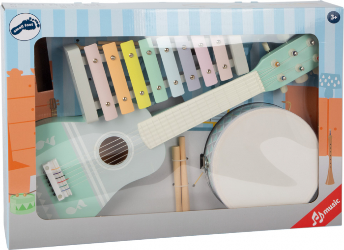 Set cadou instrumente muzicale in culori pastelate [2]