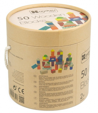 50 cuburi colorate din lemn in galetusa [3]