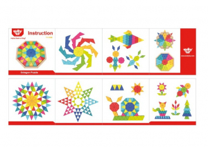 Puzzle octogon mozaic Joaca in culori [2]