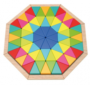 Puzzle octogon mozaic Joaca in culori [0]
