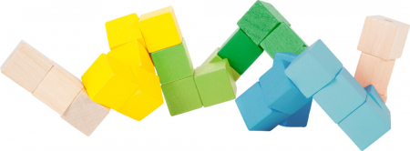 Cub Puzzle Verde Albastru [1]