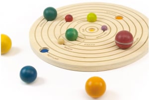 Sistemul solar 3D, joc educativ din lemn [4]