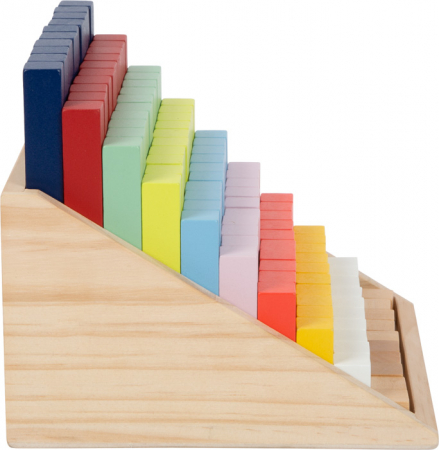 Matematica pentru cei mici cu bete mari colorate din lemn, XL [3]