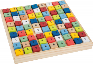 Sudoku Colorat, din lemn [4]