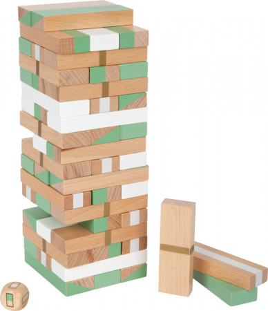 Turnul Jenga, editia Gold, joc de societate din lemn [0]