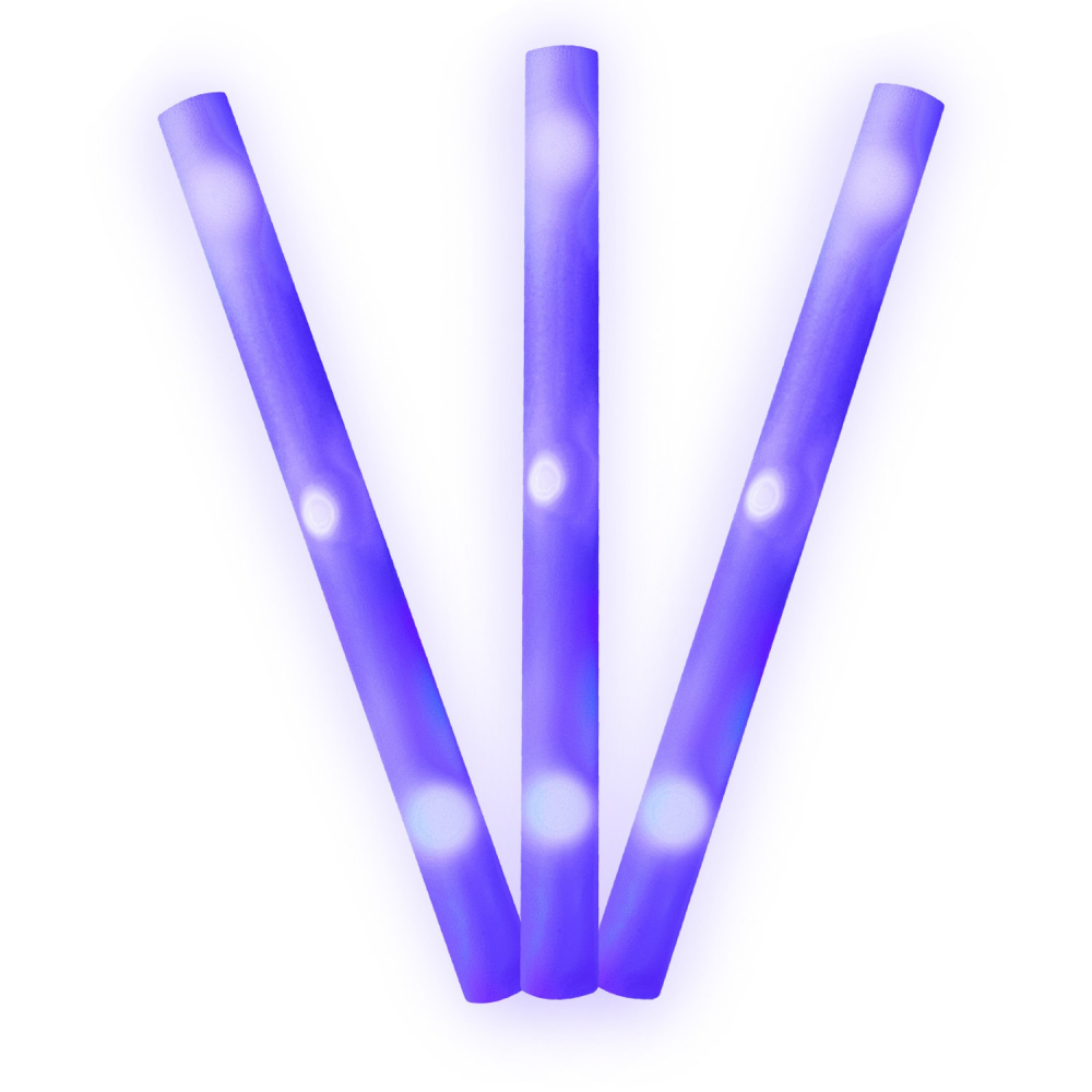Bagheta cu iluminare LED pentru petreceri, evenimente, spectacole, lungime 47 cm, violet [3]