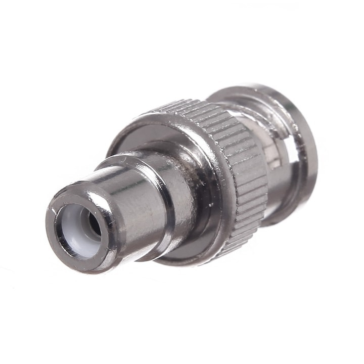 Adaptor RCA mama - BNC tata, metalic [4]