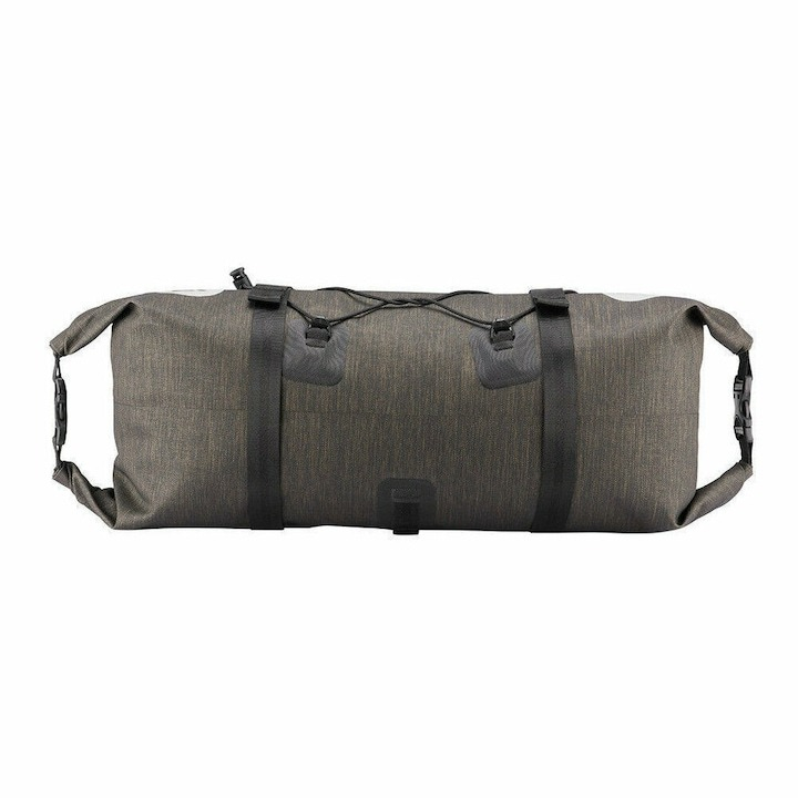 Geanta de depozitare pentru bicicleta, 21l, sistem de montare rapida pe ghidon, 85 x 30 cm, negru [7]