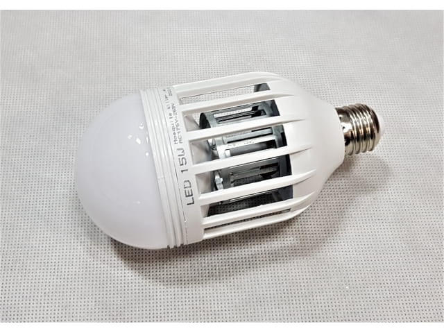 Bec cu lampa UV, 2in1, anti-insecte, 15 W, alb rece [5]