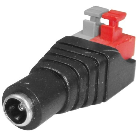 Mufa RCA mama, conectare rapida, negru [2]