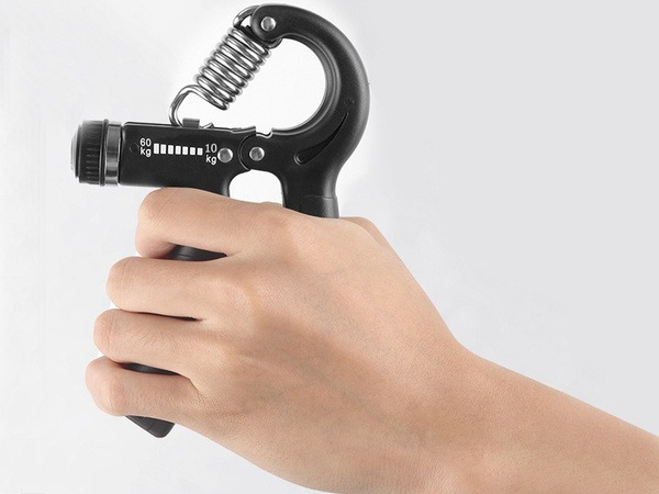 Flexor reglabil 10-60 kg,contor electronic, pentru antrenamentul incheieturilor si antebratului - Negru [4]