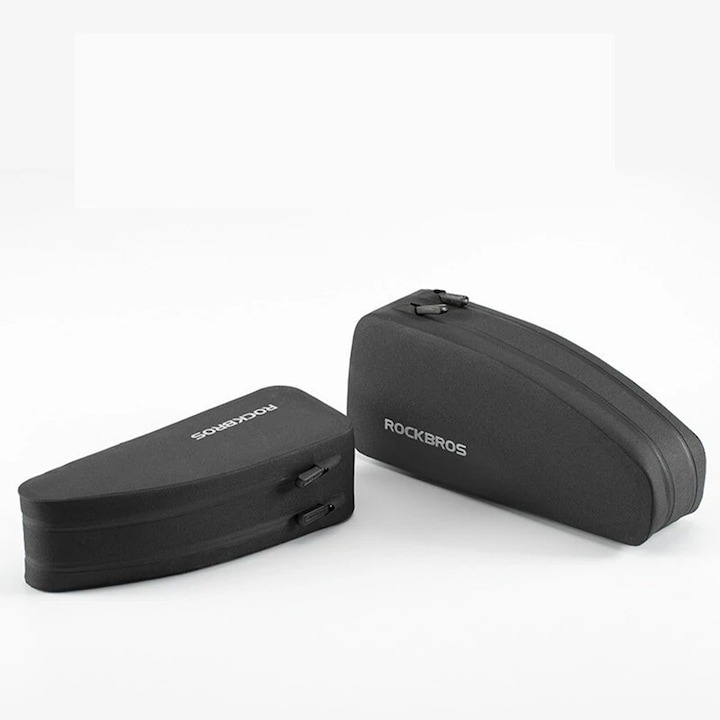 Geanta impermeabila pentru bicicleta, 25 x 6 x 11.5 cm, negru [7]