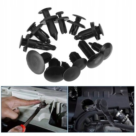Set 625 clipsuri/cleme auto, Universale, 4 instrumente demontare, extractor metalic si soricei [5]