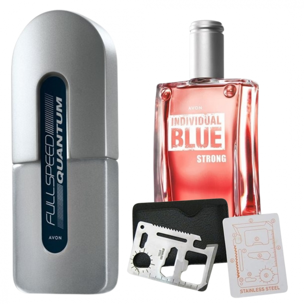 Dactylion Set apa de toaleta Full Speed Quantum 75 ml, apa de toaleta Individual Blue…