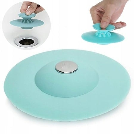 Dop chiuveta/cada din silicon, universal, rezistent la diverse temperaturi - Multicolor [4]