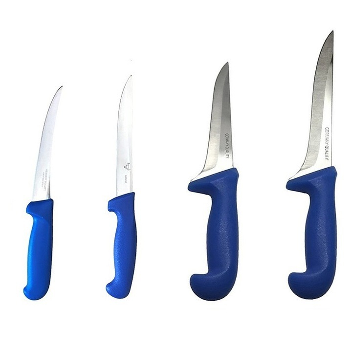 Set profesional de macelarie, 4 cutite