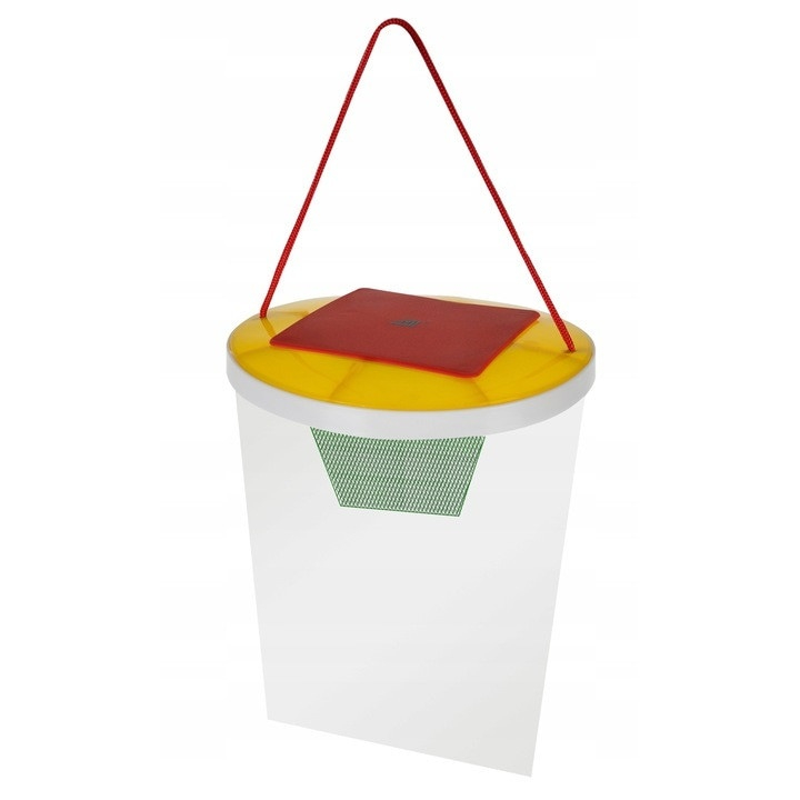 Capcana pentru insecte, muste, tantari, ecologica, non-toxica, plastic, momeala inclusa, pentru gradina, 30 x 20 cm [8]