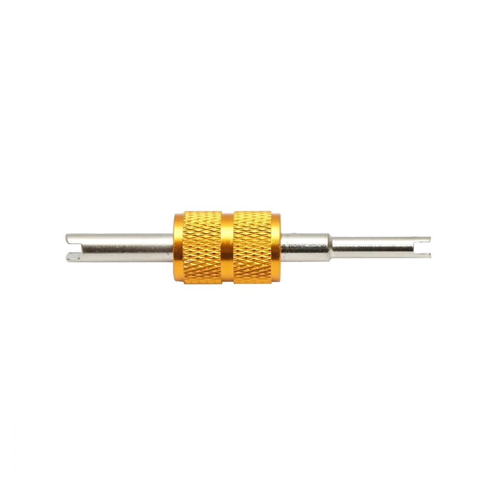 Surubelnita universala, pentru ventile la instalatie de aer conditionat, metal, galben [4]