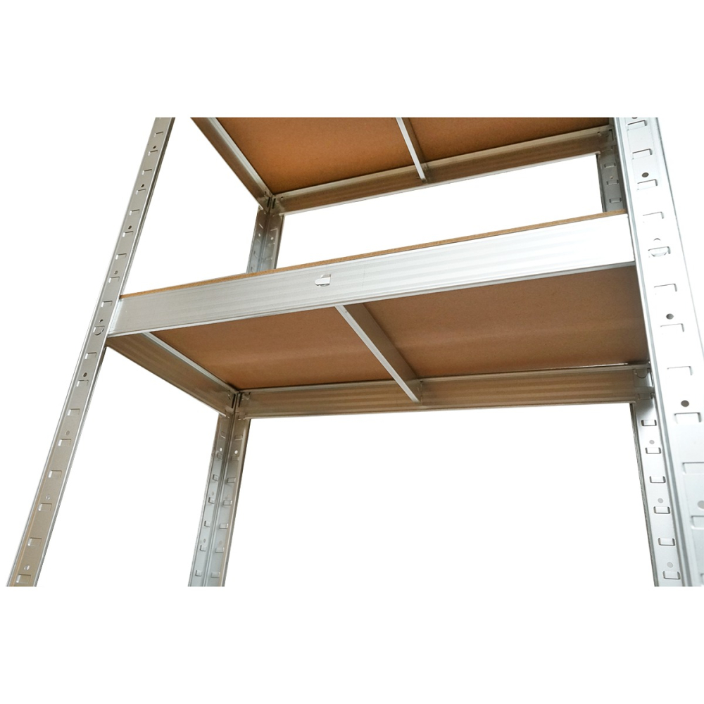 Raft metalic pentru depozitare, 5 polite, capacitate 100 kg/polita, 170x80x30cm [2]