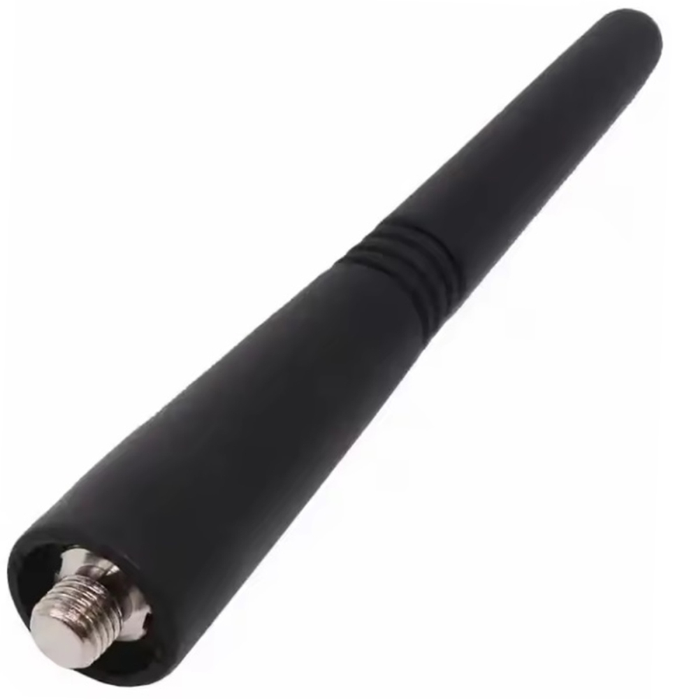Antena radio auto, universala, plastic/otel, 3 adaptoare incluse, lungime 9 cm, negru [7]