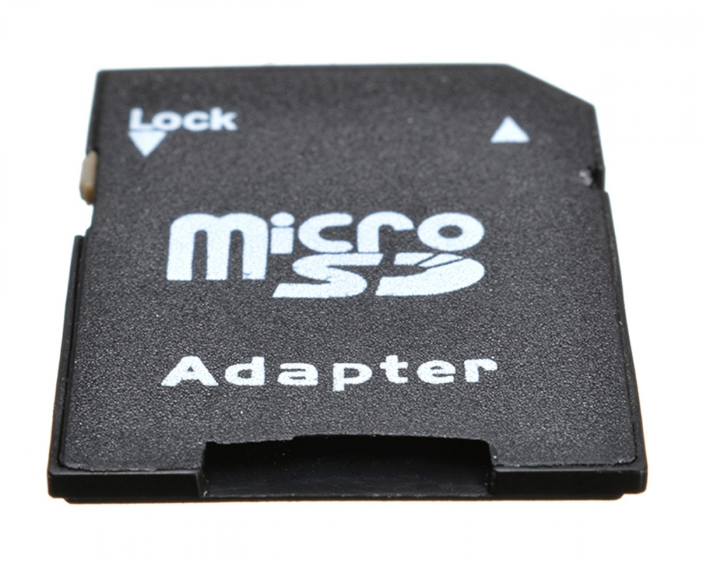 Adaptor pentru carduri de memorie microSD și microSDHC, negru [3]