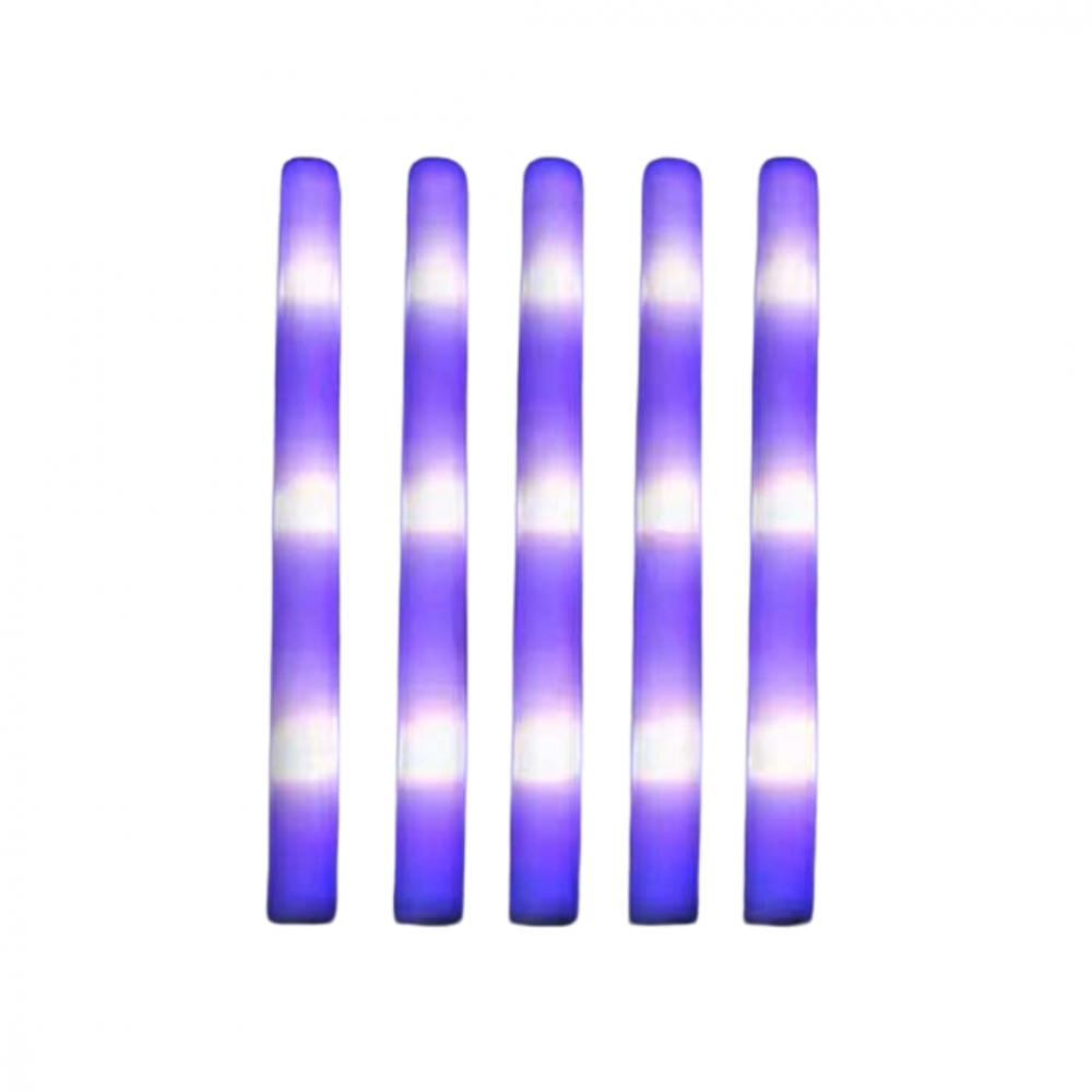Bagheta cu iluminare LED pentru petreceri, evenimente, spectacole, lungime 47 cm, violet [2]