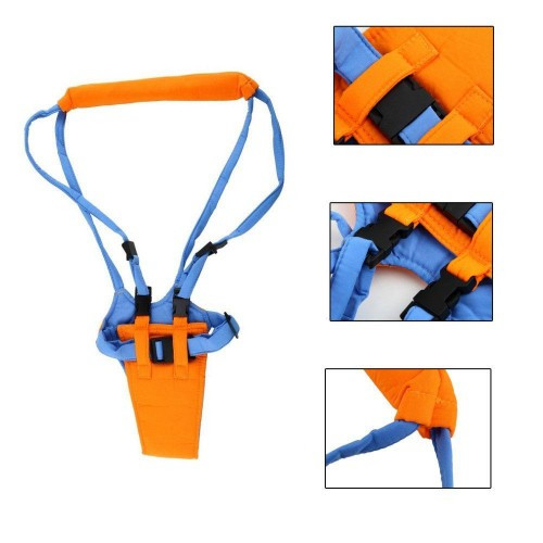 Ham multifunctional pentru bebelusi Baby Moon Walk - portocaliu,albastru [2]