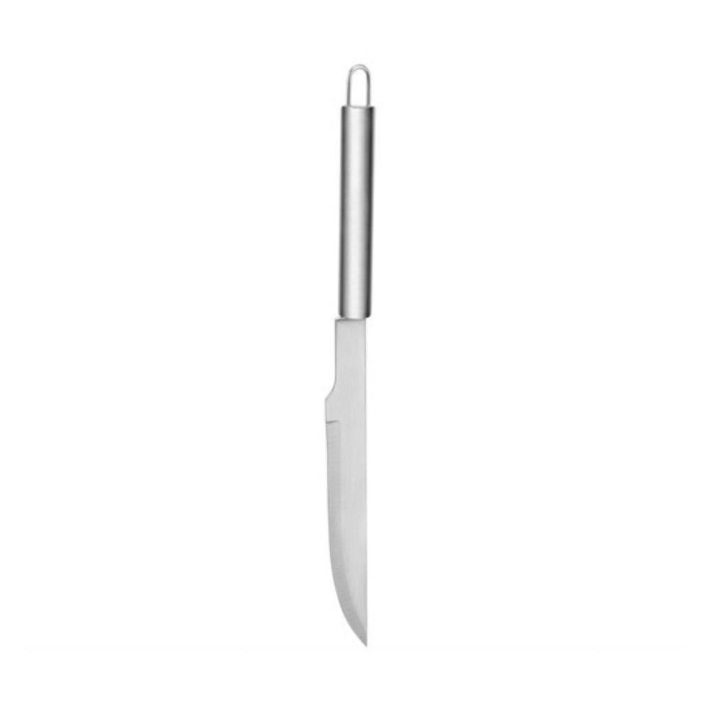 Set 9 ustensile pentru gratar, otel inoxidabil/silicon, husa depozitare inclusa, 38.5 x 11.5 x 5 cm, negru/argintiu [9]