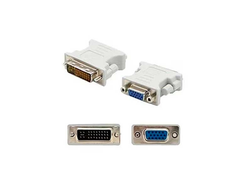 Adaptor DVI-I 24+5 tata la VGA mama, alb [6]