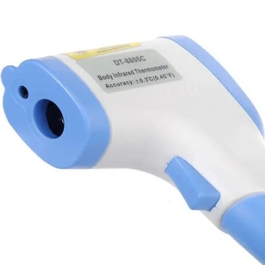 Termometru cu infrared pentru corp, timp de actiune 1 secunda, afisaj digital iluminat [3]