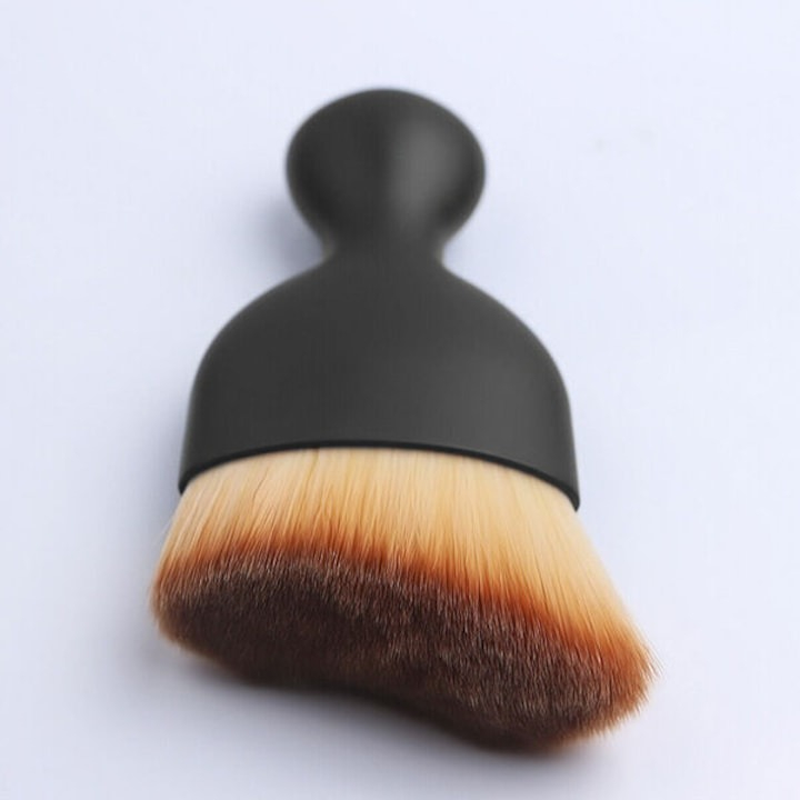 Perie pentru curatare interior auto, plastic/nailon, negru [10]