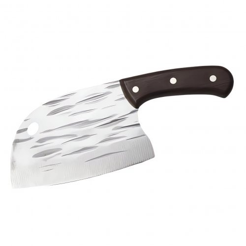 Satar de bucatarie, otel inoxidabil/lemn, maner ergonomic, 25 cm [2]