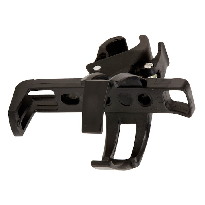 Suport sticla pentru bicicleta, plastic, universal, 14.5 x 14 cm, negru [11]