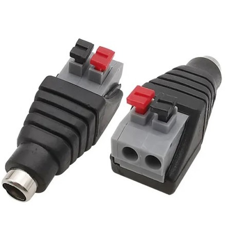 Mufa RCA mama, conectare rapida, negru [3]