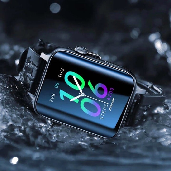 Ceas smartwatch, ecran 1.85", Joyroom, rezistenta la apa IP68, monitorizare parametrii vitali, baterie 300 mAh, negru [4]