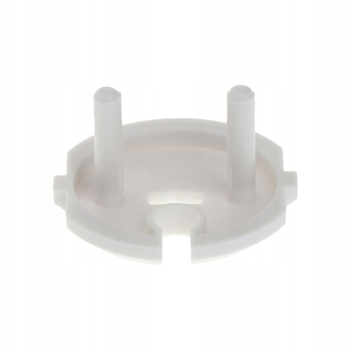 Protectii pentru prize, set 6 bucati, demontare cu cheie, pentru copii, plastic, 2.3 x 3.7 cm, alb [3]