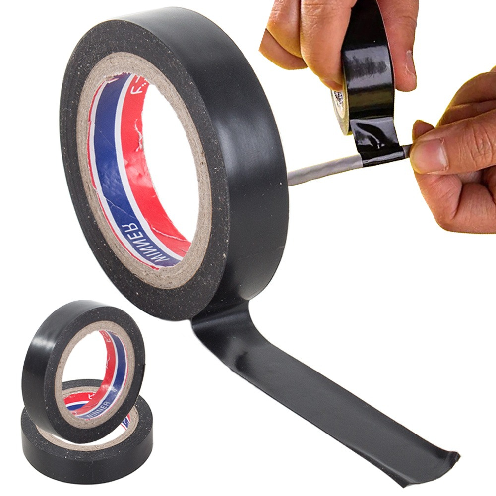 Banda izolatoare, 18 m x 17 mm, PVC, impermeabila, negru [7]