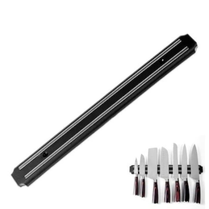Pachet profesional pentru macelarie, dezosat, injunghiat, transat, filetat, 5 cutite, suport magnetic, satar [11]