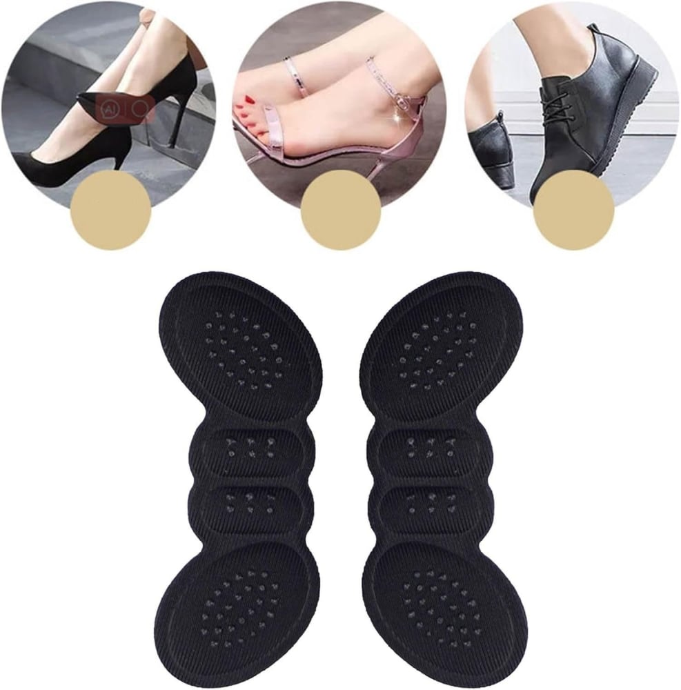 Set 2 branturi pentru calcaie – pernite moi din gel siliconic pentru confort sporit si protectie la mers, potrivite pentru diverse tipuri de incaltaminte [7]