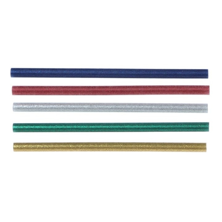 Set 20 batoane pentru pistol de lipit, 125 mm, multicolor [2]