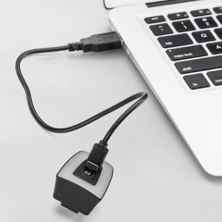 Stop pentru bicicleta, spate, LED, rezistent la apa, baterie 2000 mAh, negru [4]